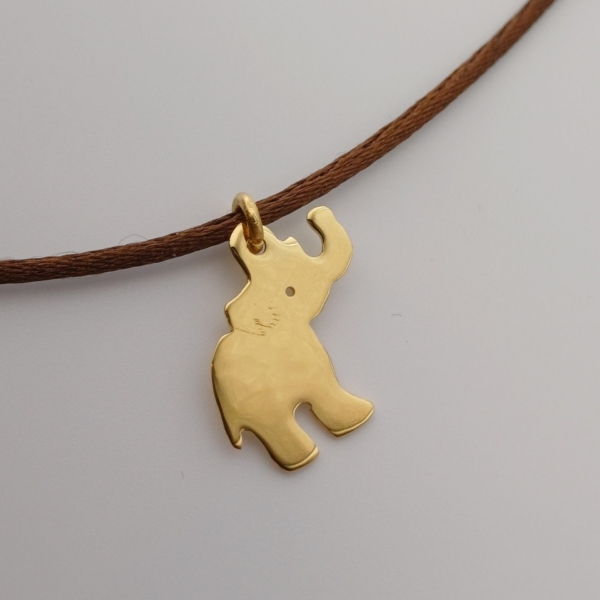 Pendentif Eléphant porte-bonheur
