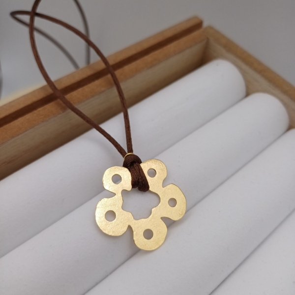 Pendentif Fleur scintillante