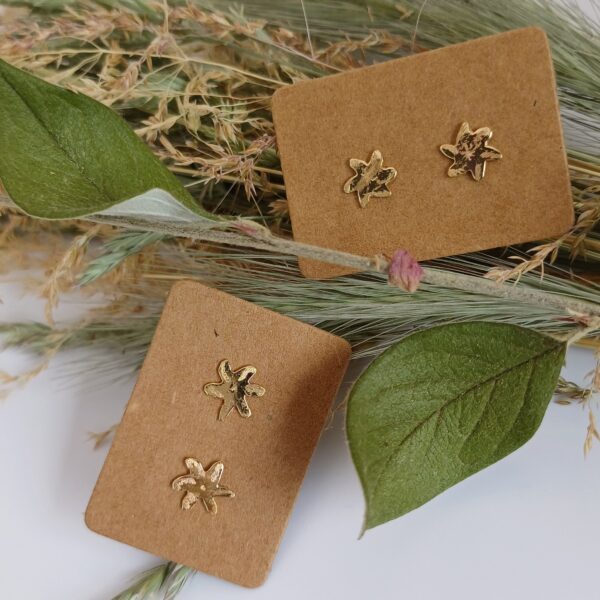 Boucles d'oreilles fleurette